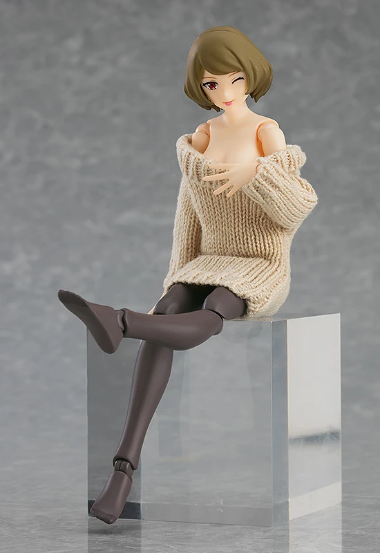 Max Factory Figma Styles Off-the-Shoulder Sweater Dress 10 Max Factory Figma Styles Off-the-Shoulder Sweater Dress - Image 10