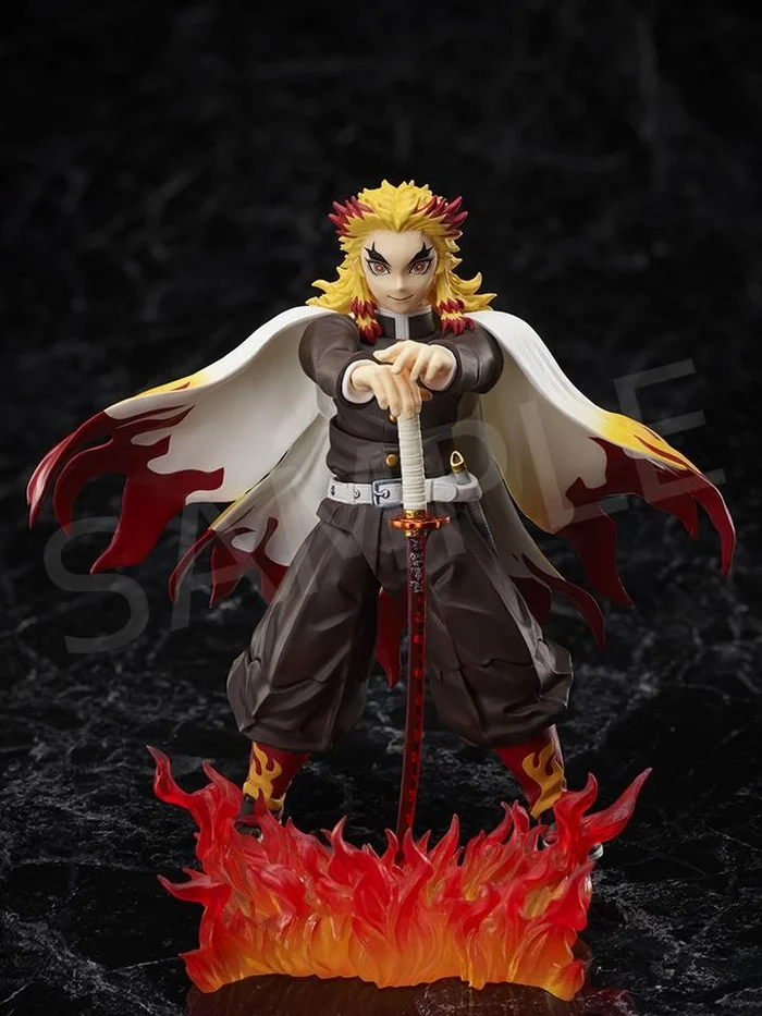 BUZZmod Demon Slayer: Kimetsu No Yaiba The Movie: Mugen Train Kyojuro Rengoku 1/12 Scale Action Figure 1 BUZZmod Demon Slayer: Kimetsu No Yaiba The Movie: Mugen Train Kyojuro Rengoku 1/12 Scale Action Figure