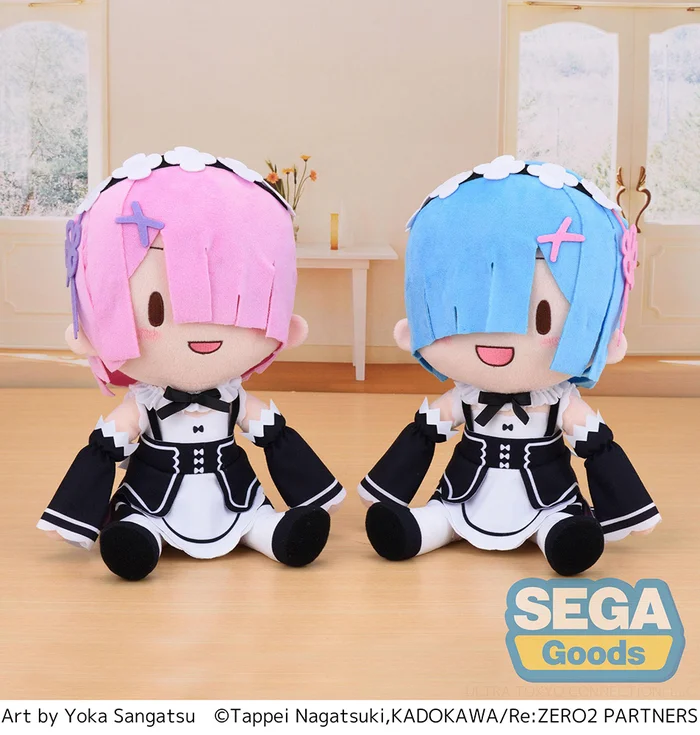Fuwapuchi Re:Zero -Starting Life In Another World- Rem Large Plush 5 Fuwapuchi Re:Zero -Starting Life In Another World- Rem Large Plush - Image 5