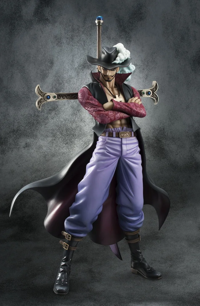 MegaHouse Portrait Of Pirates NEO-DX One Piece Hawk-Eye Dracule Mihawk Ver. 2 (Re-run) 3 MegaHouse Portrait Of Pirates NEO-DX One Piece Hawk-Eye Dracule Mihawk Ver. 2 (Re-run) - Image 3