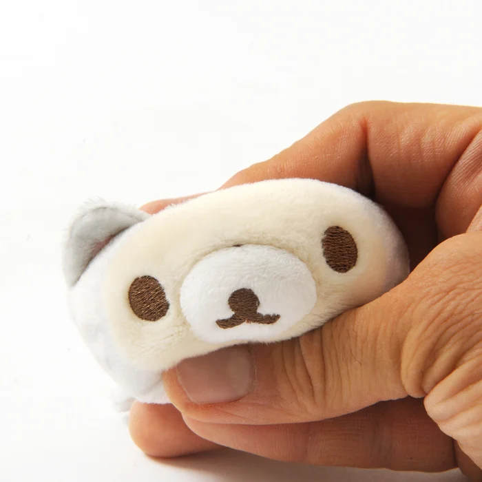 Korilakkuma Nonbiri Neko Mochipettan Palm-sized Plush 7 Korilakkuma Nonbiri Neko Mochipettan Palm-sized Plush - Image 7
