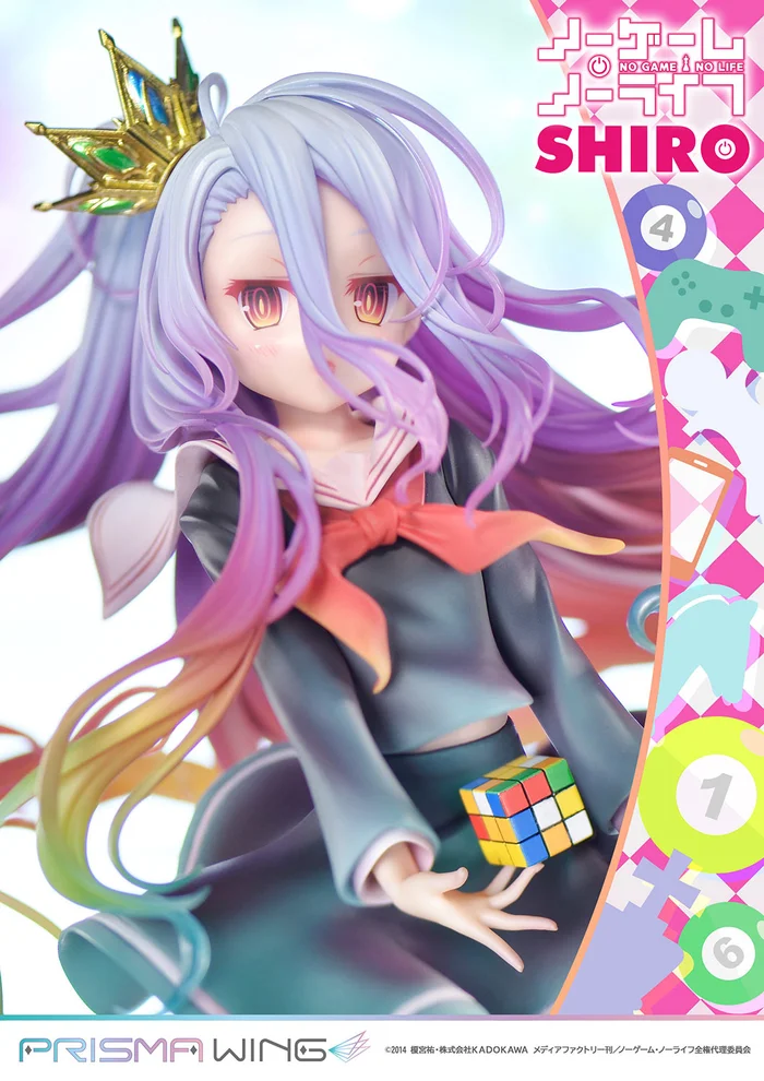Prisma Wing No Game No Life Shiro 1/7 Scale Figure 2 Prisma Wing No Game No Life Shiro 1/7 Scale Figure - Image 2