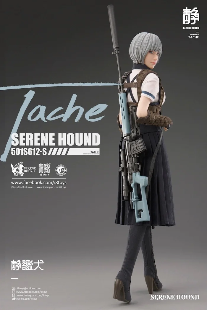 Serene Hound Series 501S612-S Tache 1/6 Scale Action Figure 5 Serene Hound Series 501S612-S Tache 1/6 Scale Action Figure - Image 5