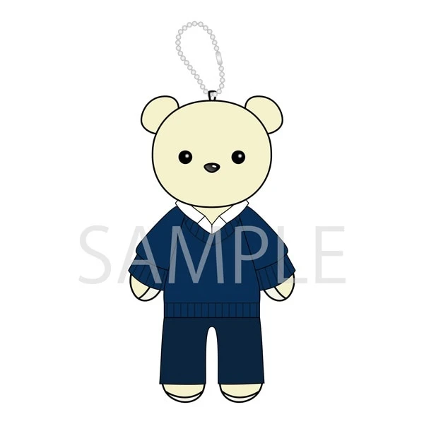 Kumamate Sasaki And Miyano: Graduation Plushie Mascot & Costume Set 3 Kumamate Sasaki And Miyano: Graduation Plushie Mascot & Costume Set - Image 3