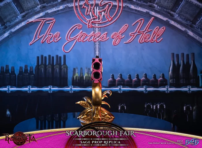 First 4 Figures Bayonetta Scarborough Fair Sage (Red) Prop Replica: Standard Edition Statue 12 First 4 Figures Bayonetta Scarborough Fair Sage (Red) Prop Replica: Standard Edition Statue - Image 12