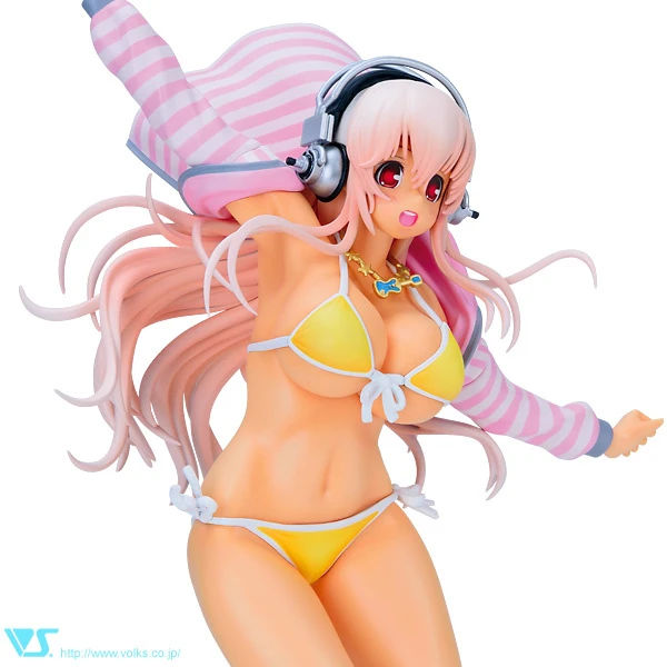CharaGumin No.103: Super Sonico Moamoa Parka Mizugi Tanned Ver. Garage Kit 3 CharaGumin No.103: Super Sonico Moamoa Parka Mizugi Tanned Ver. Garage Kit - Image 3