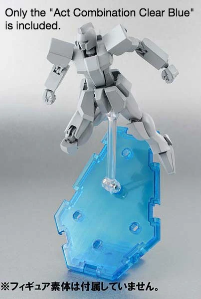 Bandai Tamashii Stage Act: Combination Clear Blue Stage For Action Figures 4 Bandai Tamashii Stage Act: Combination Clear Blue Stage For Action Figures - Image 4