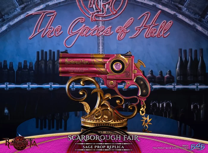 First 4 Figures Bayonetta Scarborough Fair Sage (Red) Prop Replica: Standard Edition Statue 14 First 4 Figures Bayonetta Scarborough Fair Sage (Red) Prop Replica: Standard Edition Statue - Image 14