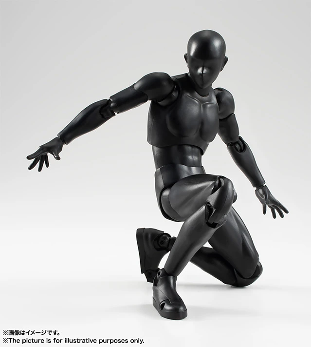 Bandai S.H.Figuarts Body-kun (Solid Black Color Ver.) 1 Bandai S.H.Figuarts Body-kun (Solid Black Color Ver.)