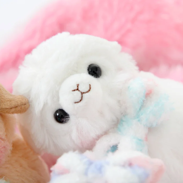 Alpacasso Kids Fuwamoko Ribbon Alpaca Plush Collection (Standard) 4 Alpacasso Kids Fuwamoko Ribbon Alpaca Plush Collection (Standard) - Image 4