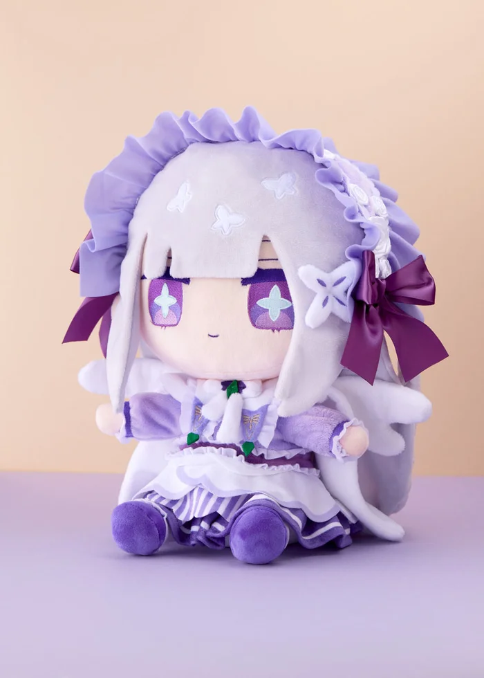 Re:Zero -Starting Life In Another World- Fuwakawa-Lolita Emilia Stuffed Toy 6 Re:Zero -Starting Life In Another World- Fuwakawa-Lolita Emilia Stuffed Toy - Image 6