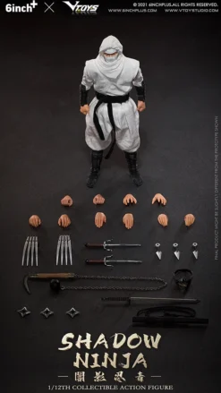 Shadow Ninja (White) 1/12 Scale Action Figure 12 Shadow Ninja (White) 1/12 Scale Action Figure -Doll Sale Shop 328374d2748048e1ba589acdf8c9ab31.jpg