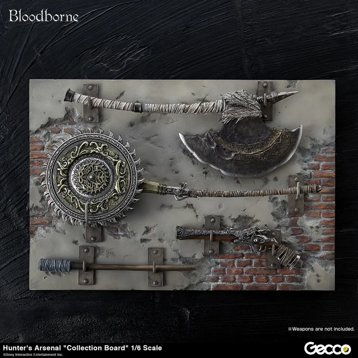 Bloodborne Hunter's Arsenal Collection Board 1/6 Scale Accessory 10 Bloodborne Hunter's Arsenal Collection Board 1/6 Scale Accessory - Image 10