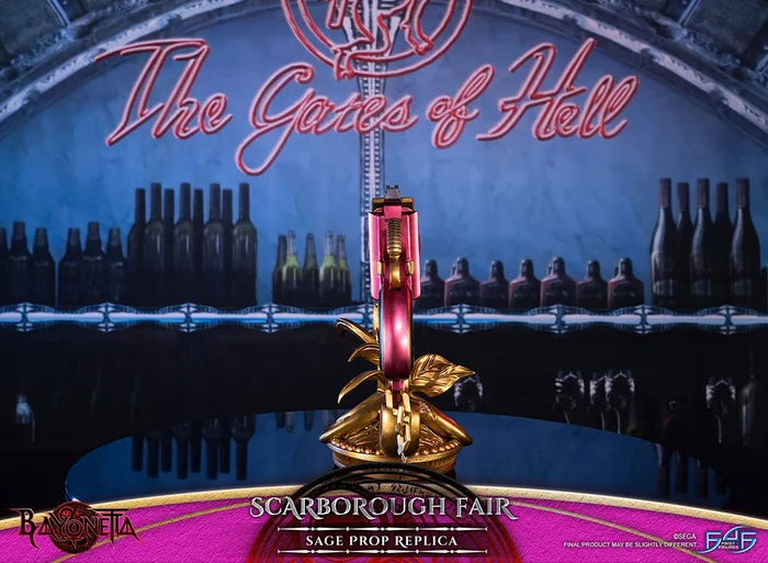 First 4 Figures Bayonetta Scarborough Fair Sage (Red) Prop Replica: Standard Edition Statue 16 First 4 Figures Bayonetta Scarborough Fair Sage (Red) Prop Replica: Standard Edition Statue - Image 16