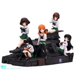 CharaGumin Anglerfish Team Set (Uniform Ver.) | Girls Und Panzer Garage Kit