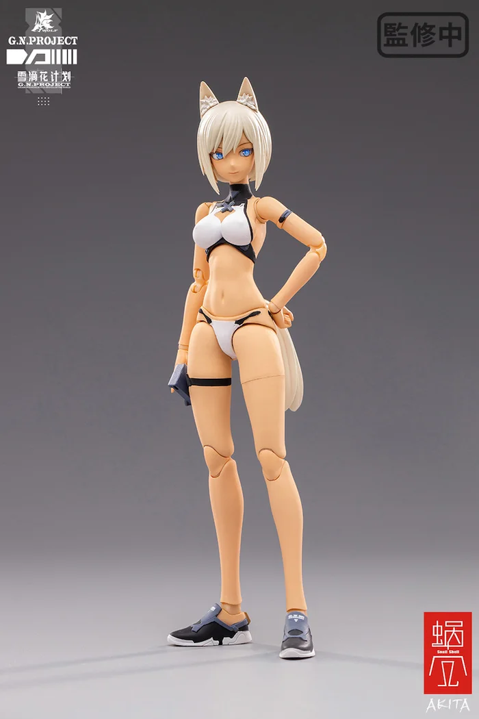G.N.Project Vol. 1 WOLF-001: Swimsuit Figure Body & Equipment Set 1/12 Scale Action Figure 9 G.N.Project Vol. 1 WOLF-001: Swimsuit Figure Body & Equipment Set 1/12 Scale Action Figure - Image 9