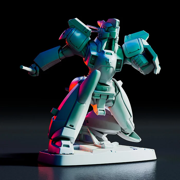Max Factory PLAMAX MF-71 Minimum Factory Mobile Police Patlabor Ingram & Crab-Man High Leg: Labor Color Ver. 2 Max Factory PLAMAX MF-71 Minimum Factory Mobile Police Patlabor Ingram & Crab-Man High Leg: Labor Color Ver. - Image 2