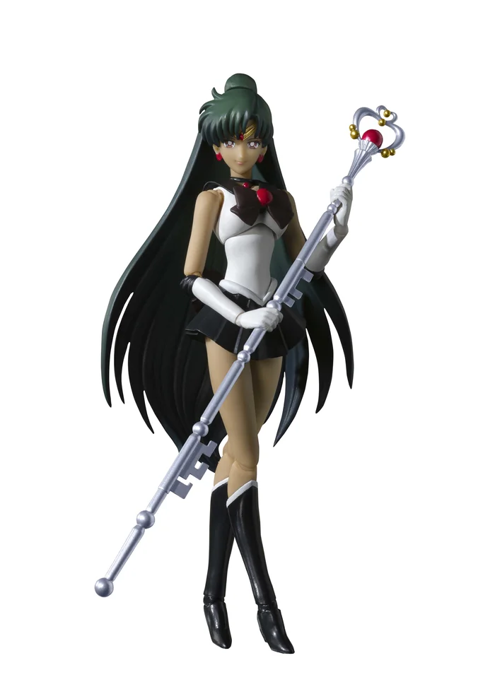 Bandai S.H.Figuarts Pretty Guardian Sailor Moon R Sailor Pluto Animation Color Edition 7 Bandai S.H.Figuarts Pretty Guardian Sailor Moon R Sailor Pluto Animation Color Edition - Image 7