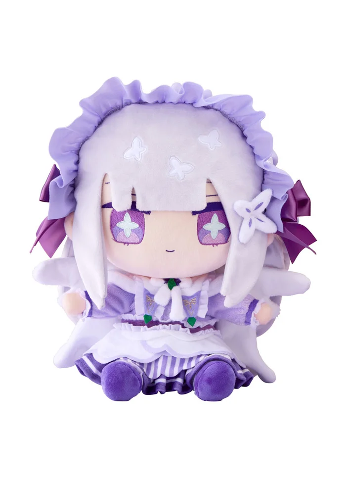 Re:Zero -Starting Life In Another World- Fuwakawa-Lolita Emilia Stuffed Toy 7 Re:Zero -Starting Life In Another World- Fuwakawa-Lolita Emilia Stuffed Toy - Image 7