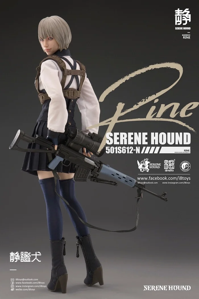 Serene Hound Series 501S612-N Rine 1/6 Scale Action Figure 5 Serene Hound Series 501S612-N Rine 1/6 Scale Action Figure - Image 5