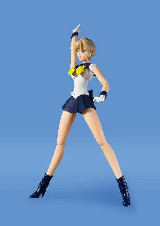 Bandai S.H.Figuarts Pretty Guardian Sailor Moon Sailor Uranus: Animation Color Edition 4 Bandai S.H.Figuarts Pretty Guardian Sailor Moon Sailor Uranus: Animation Color Edition - Image 4