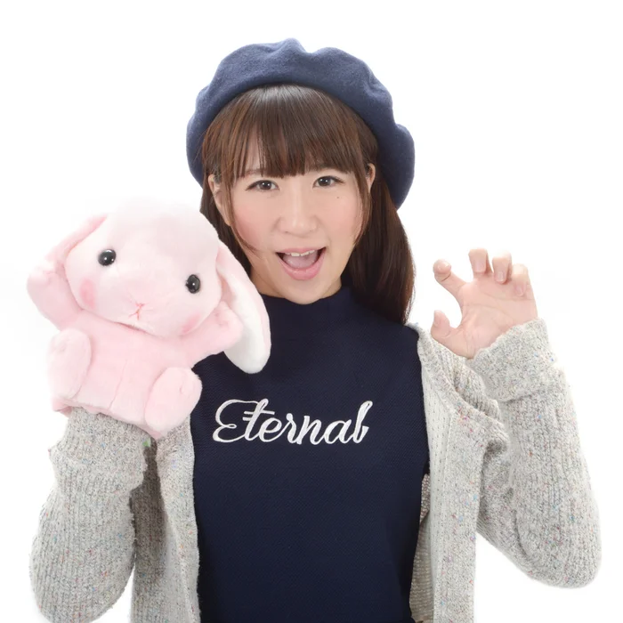 Pote Usa Loppy Rabbit Hand Puppets 2 Pote Usa Loppy Rabbit Hand Puppets - Image 2