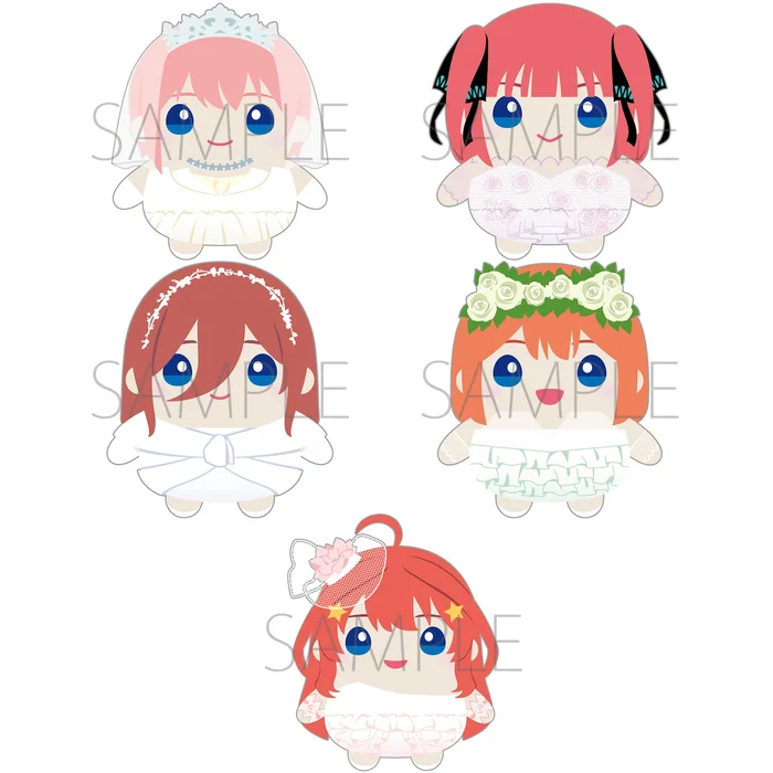 Mamemate The Quintessential Quintuplets The Movie Plushie Mascot 1 Mamemate The Quintessential Quintuplets The Movie Plushie Mascot