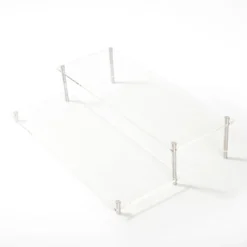 Acrylic Two-Tier Display Platform