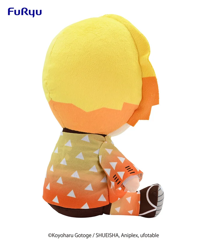 Demon Slayer: Kimetsu No Yaiba Zenitsu Agatsuma Big Plush Toy 6 Demon Slayer: Kimetsu No Yaiba Zenitsu Agatsuma Big Plush Toy - Image 6