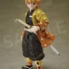 BUZZmod Demon Slayer: Kimetsu No Yaiba Zenitsu Agatsuma 1/12 Scale Action Figure