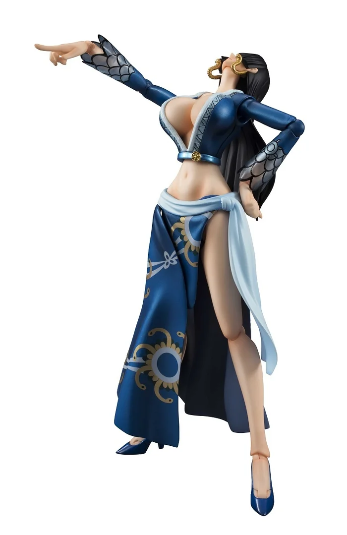 MegaHouse Variable Action Heroes One Piece Boa Hancock Blue Ver. 2 MegaHouse Variable Action Heroes One Piece Boa Hancock Blue Ver. - Image 2