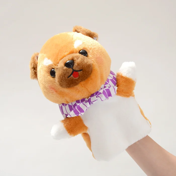 Mameshiba San Kyodai Dog Hand Puppets 1 Mameshiba San Kyodai Dog Hand Puppets