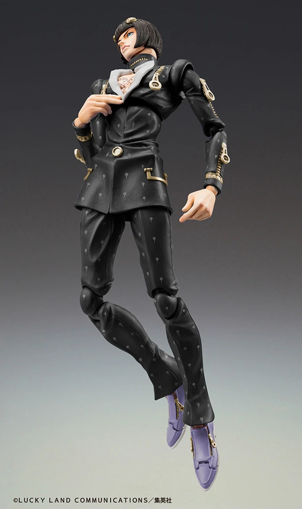 Super Action Statue JoJo's Bizarre Adventure: Golden Wind Bruno Bucciarati: Black Ver. 5 Super Action Statue JoJo's Bizarre Adventure: Golden Wind Bruno Bucciarati: Black Ver. - Image 5