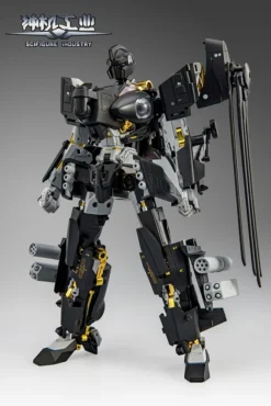 CS-02 Attack Helicopter-10 Dark Owl Alloy Transformable Action Figure