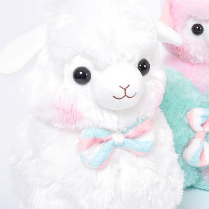 Alpacasso Kids Fuwamoko Ribbon Alpaca Plush Collection (Big) 2 Alpacasso Kids Fuwamoko Ribbon Alpaca Plush Collection (Big) - Image 2