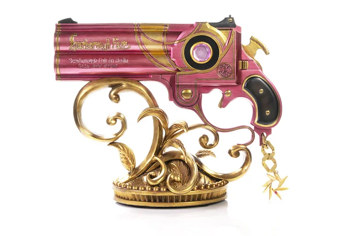 First 4 Figures Bayonetta Scarborough Fair Sage (Red) Prop Replica: Standard Edition Statue 3 First 4 Figures Bayonetta Scarborough Fair Sage (Red) Prop Replica: Standard Edition Statue - Image 3