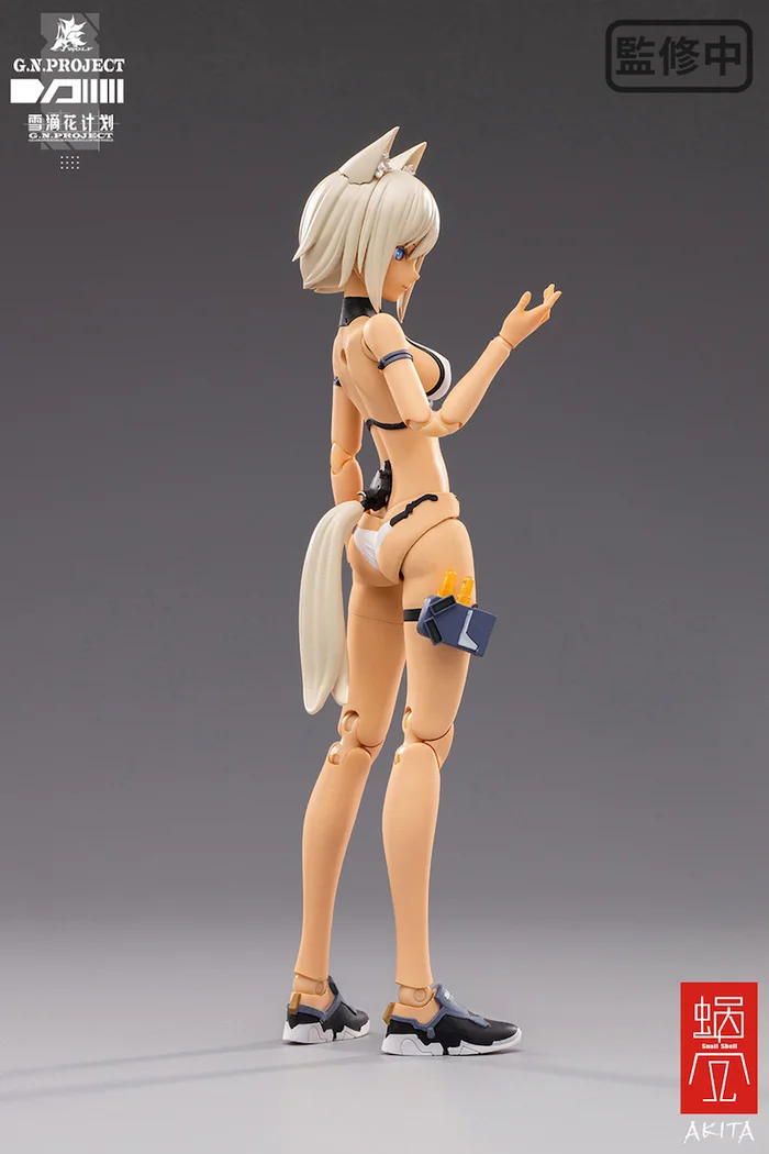 G.N.Project Vol. 1 WOLF-001: Swimsuit Figure Body & Equipment Set 1/12 Scale Action Figure 11 G.N.Project Vol. 1 WOLF-001: Swimsuit Figure Body & Equipment Set 1/12 Scale Action Figure - Image 11