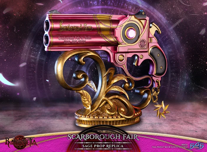 First 4 Figures Bayonetta Scarborough Fair Sage (Red) Prop Replica: Standard Edition Statue 18 First 4 Figures Bayonetta Scarborough Fair Sage (Red) Prop Replica: Standard Edition Statue - Image 18