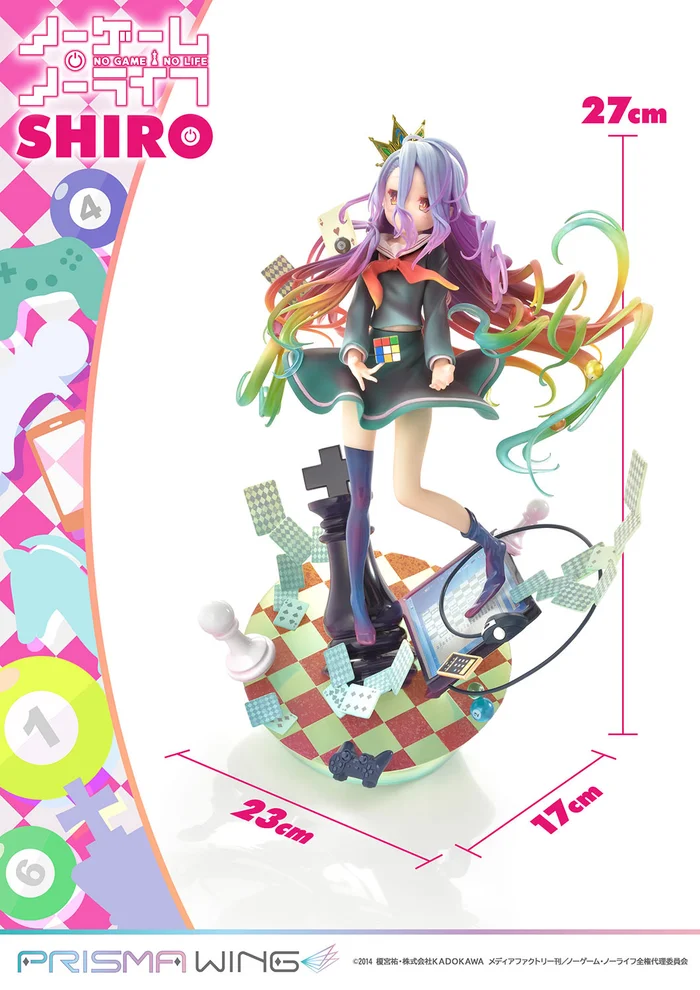 Prisma Wing No Game No Life Shiro 1/7 Scale Figure 6 Prisma Wing No Game No Life Shiro 1/7 Scale Figure - Image 6
