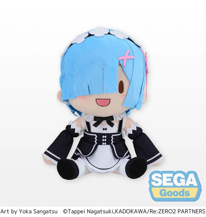 Fuwapuchi Re:Zero -Starting Life In Another World- Rem Large Plush 1 Fuwapuchi Re:Zero -Starting Life In Another World- Rem Large Plush