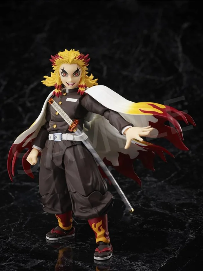 BUZZmod Demon Slayer: Kimetsu No Yaiba The Movie: Mugen Train Kyojuro Rengoku 1/12 Scale Action Figure 2 BUZZmod Demon Slayer: Kimetsu No Yaiba The Movie: Mugen Train Kyojuro Rengoku 1/12 Scale Action Figure - Image 2