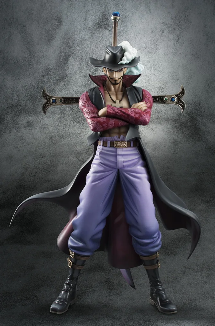 MegaHouse Portrait Of Pirates NEO-DX One Piece Hawk-Eye Dracule Mihawk Ver. 2 (Re-run) 4 MegaHouse Portrait Of Pirates NEO-DX One Piece Hawk-Eye Dracule Mihawk Ver. 2 (Re-run) - Image 4