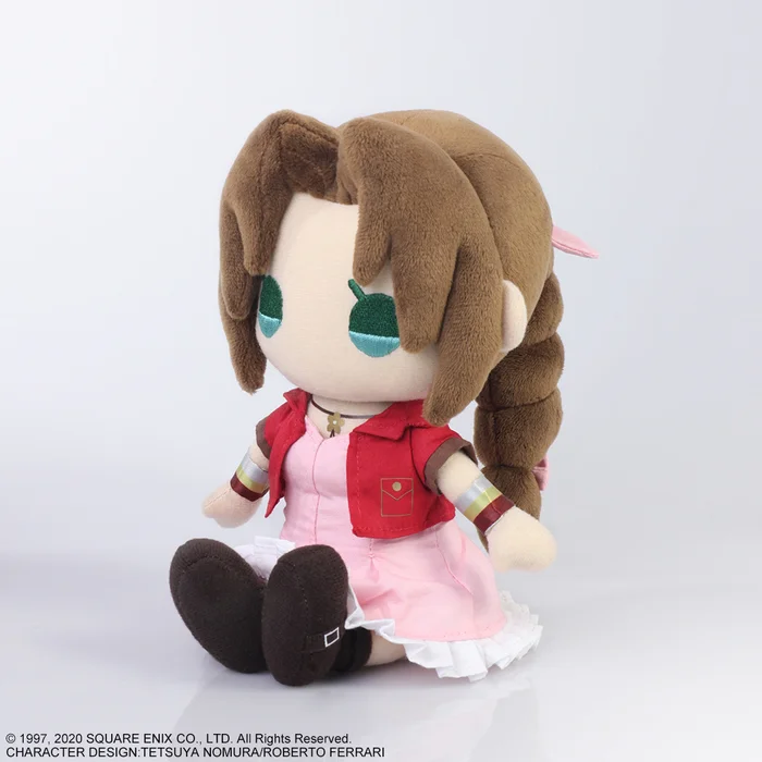 Square Enix Final Fantasy VII Remake Aerith Gainsborough Plush 2 Square Enix Final Fantasy VII Remake Aerith Gainsborough Plush - Image 2