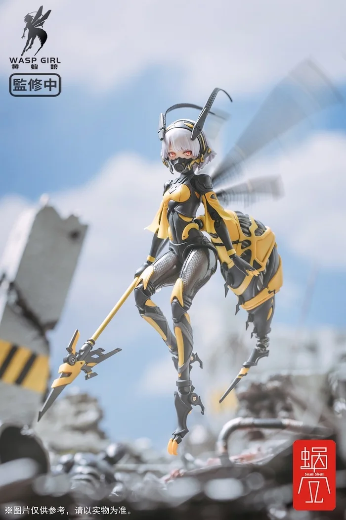 Bee-03W Wasp Girl 1/12 Scale Action Figure 15 Bee-03W Wasp Girl 1/12 Scale Action Figure - Image 15