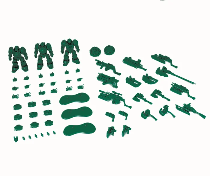 ARC-G01 Archecore-Saga Of Ymirus 1/35 Scale Arche-Soldier Squad Customized Green Color Ver. 1 ARC-G01 Archecore-Saga Of Ymirus 1/35 Scale Arche-Soldier Squad Customized Green Color Ver.