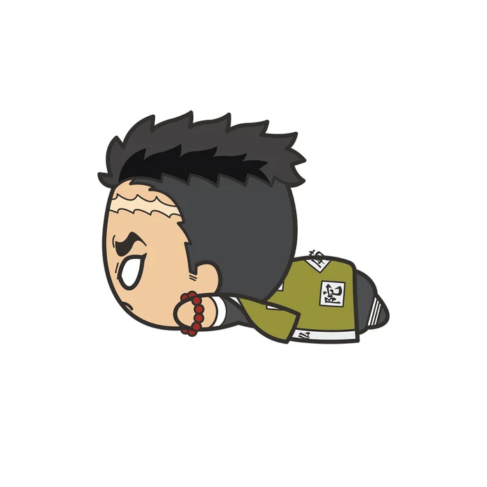 Extra Large Lying Down Plush Demon Slayer: Kimetsu No Yaiba Gyomei Himejima 2 Extra Large Lying Down Plush Demon Slayer: Kimetsu No Yaiba Gyomei Himejima - Image 2