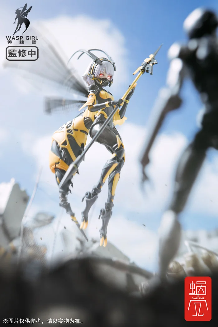 Bee-03W Wasp Girl 1/12 Scale Action Figure 16 Bee-03W Wasp Girl 1/12 Scale Action Figure - Image 16