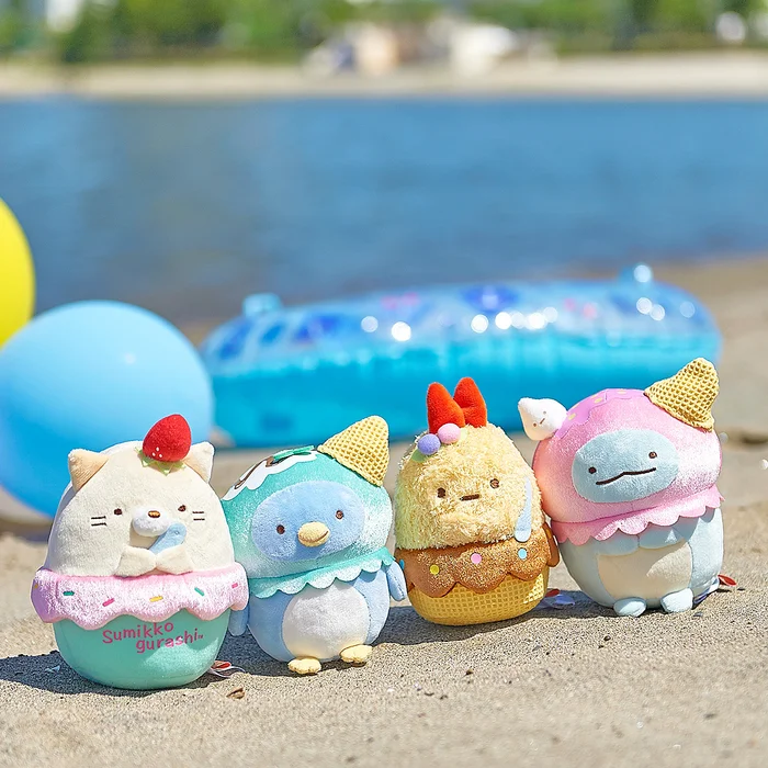 Sumikko Gurashi Ice Cream Delivery Overseas Limited Ver. Plush Collection 2 Sumikko Gurashi Ice Cream Delivery Overseas Limited Ver. Plush Collection - Image 2