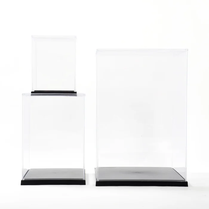 Plastic Model Cover Square Black 1 Plastic Model Cover Square Black