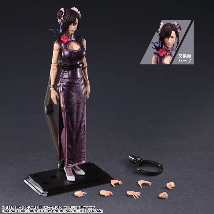 Square Enix Play Arts Kai Final Fantasy VII Remake Tifa Lockhart: Sporty Dress Ver. 8 Square Enix Play Arts Kai Final Fantasy VII Remake Tifa Lockhart: Sporty Dress Ver. - Image 8